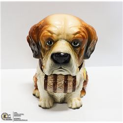 VINTAGE 1950'S ST. BENARD COOKIE JAR