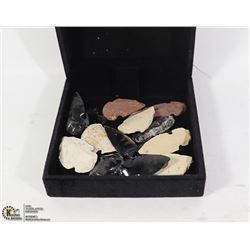 BOX OF ARROWHEADS