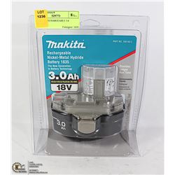 MAKITA RECHARGEABLE 3.0 18 VOLT BATTERY