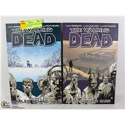 THE WALKING DEAD VOLUME 2 AND 3 GRAPHIC NOVELS