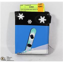 NEW SNOWBOARD SHAG WEAR WALLET