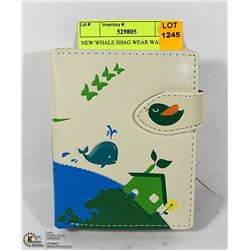 NEW WHALE SHAG WEAR WALLET