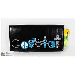 NEW  SYMBOLS SHAG WEAR WALLET
