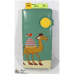 NEW CAMEL SHAG WEAR WALLET