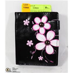 NEW FLOWER SHAG WEAR WALLET