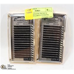 2 PACKS HAMASAKI PREMIUM VOLUME EYELASH EXTENSIONS