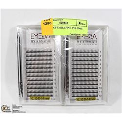 2 CASES OF EMESA FINE VOLUME LASHES