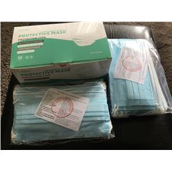 BOX OF 50 MULTIPLE FILTRATION PROTECTIVE MASKS
