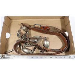 VINTAGE WESTERN BELT & HANDMADE VINTAGE STAINLESS