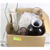 Image 1 : HUGE BOX OF GLASSWARE