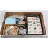 Image 1 : FOREIGN CURRENCY LOT: INCLUDES STAMPS, CURRENCY