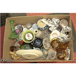 HUGE BOX OF GLASSWARE