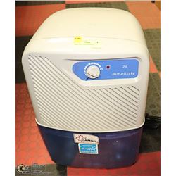 SIMPLICITY DEHUMIDIFIER