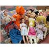 Image 5 : PALLET OF ASSORTED VINTAGE CLOTH/COMPOSITION DOLLS