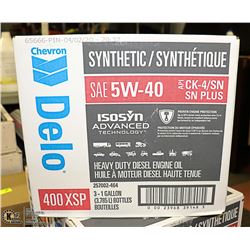 CHEVRON DELO FULL SYNTHETIC 5W40 MOTOR OIL - NEW