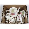 Image 1 : ROYAL ALBERT PRAIRIE ROSE TEA SET FOR 2
