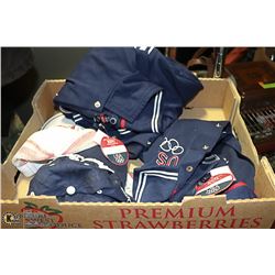 BOX OF 2 USA OLYMPIC JERSEY JACKETS