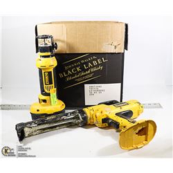 DEWALT CORDLESS ADHESIVE GUN AND CUT-OUT TOOL