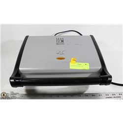 GEORGE FOREMAN GRILLING MACHINE GREY