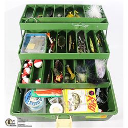 OLD PAL TACKLE BOX LOADED WITH HOOKS
