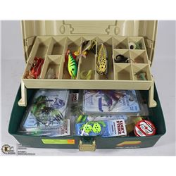 OLD PAL TACKLE BOX LOADED WITH HOOKS