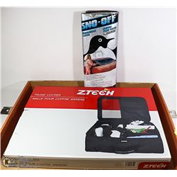 NEW ZTECH TRUNK LOCKER & SNO-OFF WINDSHIELD COVER