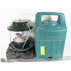 COLEMAN PROPANE LANTERN IN COLEMAN CASE