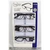 Image 1 : DESIGN OPTICS FOSTER GRANT READING GLASSES +2.5