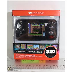MY ARCADE GO GAMER PORTABLE V CONSOLE 220 GAMES
