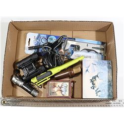 FLAT WITH HUNTERS/SURVIVAL TOOLS &