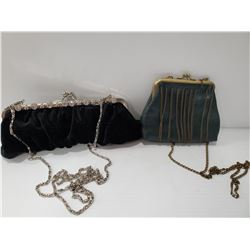 LOT OF 2 VINTAGE PURSES