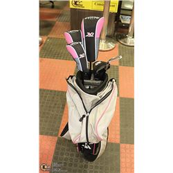 GIRLS (AGE 5-7) RH 5 PIECE CALLAWAY XJ GOLF CLUBS