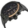 Image 4 : NEW DIESEL 46MM GOLD BLACK TONE 3-CHRONO MSRP $367
