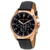 Image 1 : NEW MICHAEL KORS TRIPLE CHRONO BLACK DIAL MSRP$351