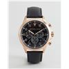 Image 4 : NEW MICHAEL KORS TRIPLE CHRONO BLACK DIAL MSRP$351