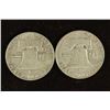 Image 2 : 1962-D & 1963-D FRANKLIN HALF DOLLARS