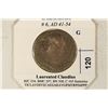 Image 3 : 41-54 A.D. CLAUDIUS ANCIENT COIN
