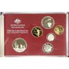 Image 1 : 2005 AUSTRALIAN 6 COIN PROOF SET 60TH ANNIVERSARY