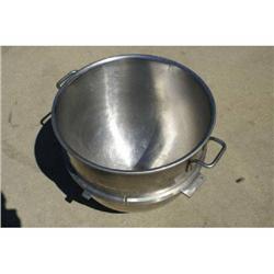 Hobart 80qt SS Bowl - used