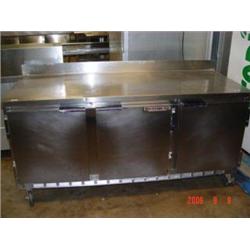 Bev-air 3-dr Undercounter Refrigerator 