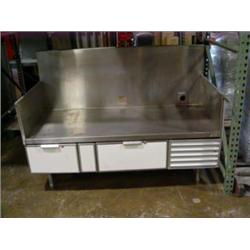 5'6" Equipment Stand w/ two refrig. Dra