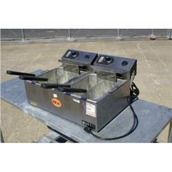 Anvil Fryer 20lb Twin Basket 220V