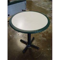 30" Round Tabletops - Lot of 7 White w/