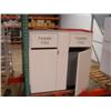 Image 1 : 2-bay Trash Receptacle