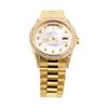 Image 1 : Rolex Men's President Wristwatch - 18KT Yellow Gold