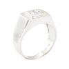 Image 4 : 0.52 ctw Diamond Ring - 18KT White Gold