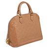 Image 1 : Louis Vuitton Nude Monogram Vernis Leather Alma PM Bag