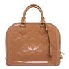 Image 2 : Louis Vuitton Nude Monogram Vernis Leather Alma PM Bag