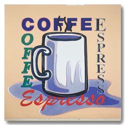 ESPRESSO by Steve Kaufman (1960-2010)