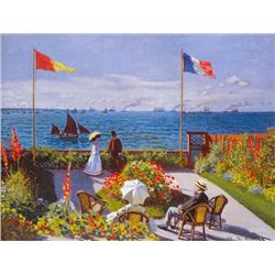 Claude Monet - Garden at Sainte-Adresse